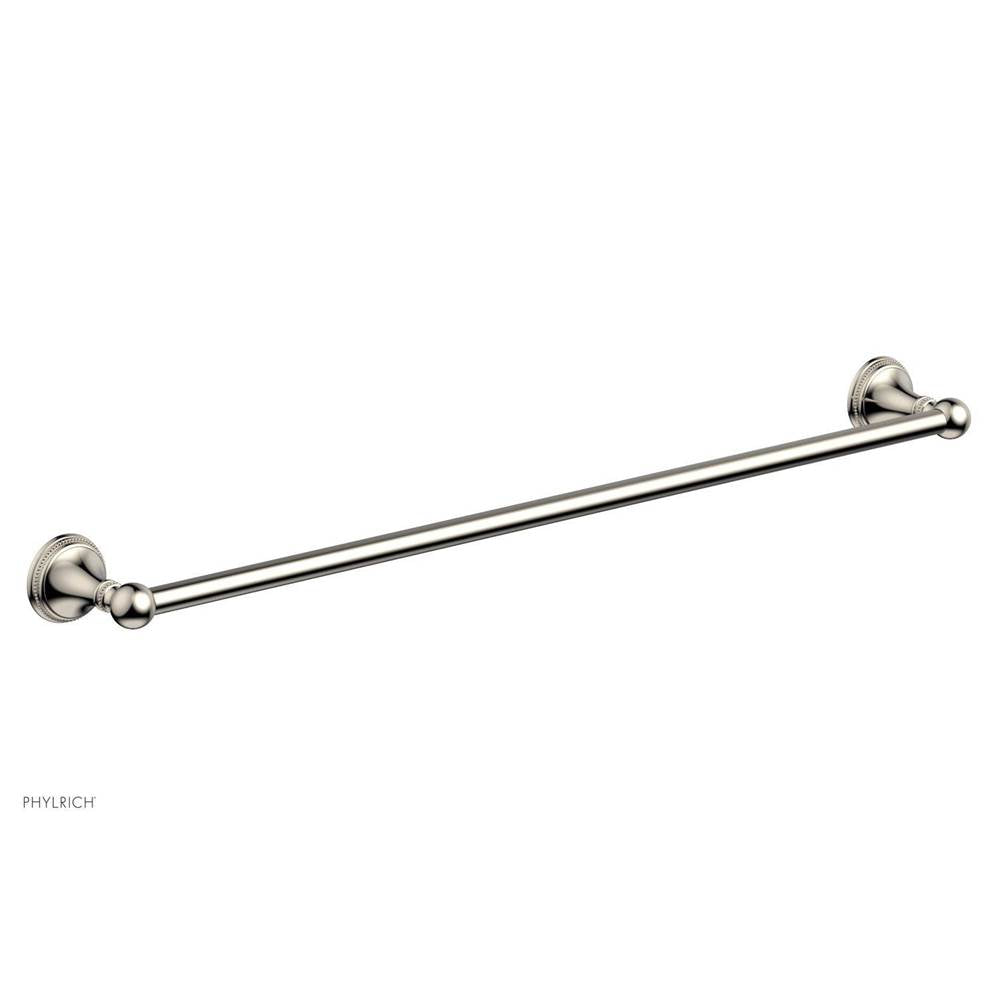 Phylrich - BEADED 30'' Towel Bar 207-72 - Matte Black