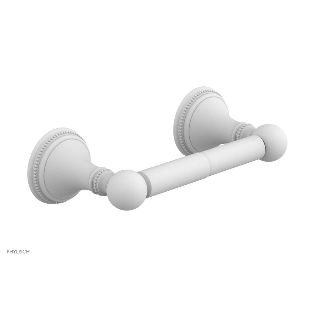 Phylrich - BEADED Paper Holder 207-73 - Satin White