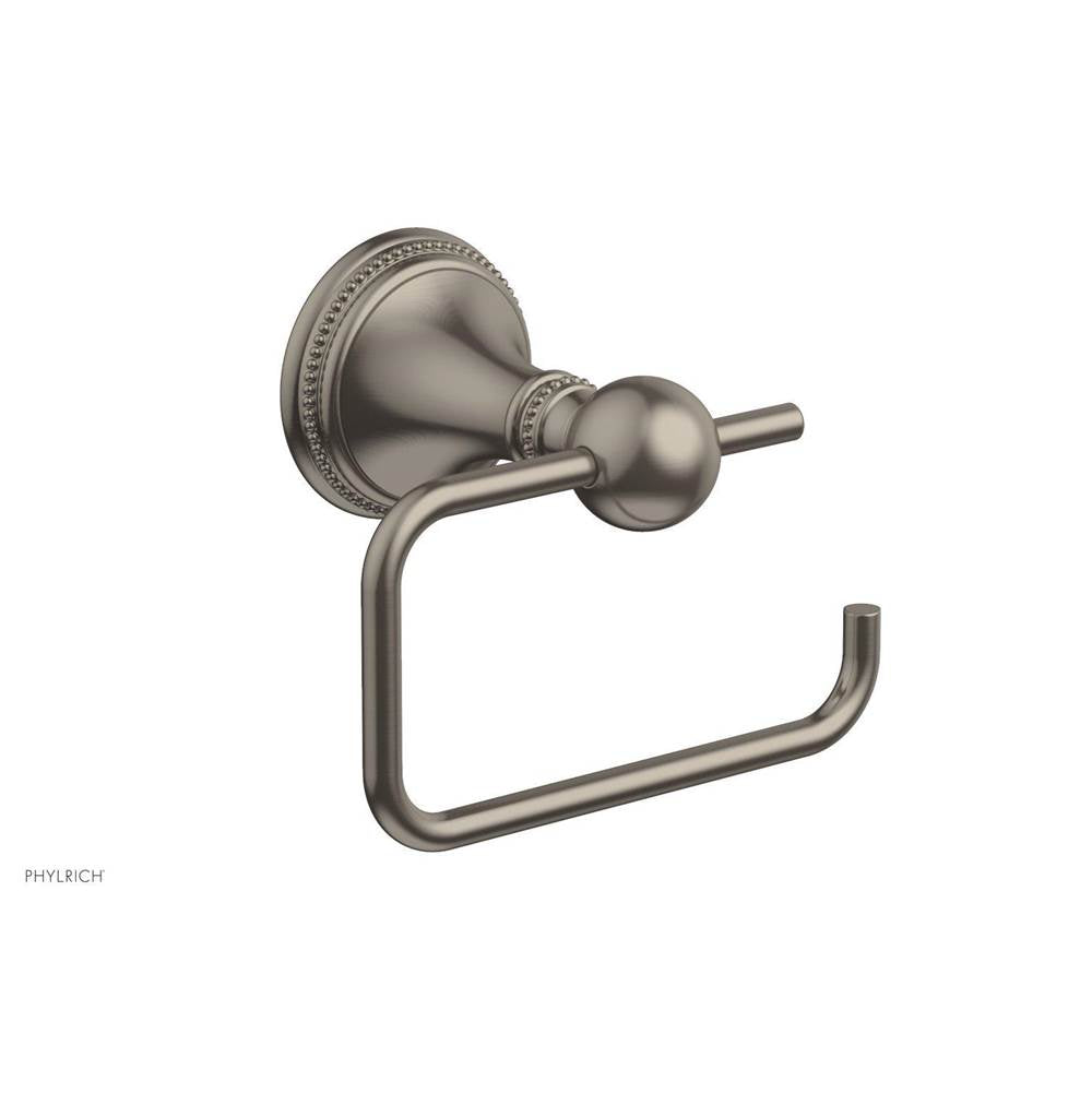 Phylrich - BEADED Single Post Paper Holder 207-74 - Pewter