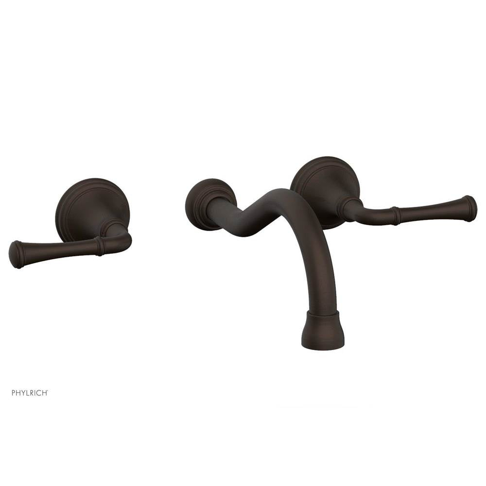 Phylrich - COINED Wall Lavatory Set 208-11 - Antique Bronze