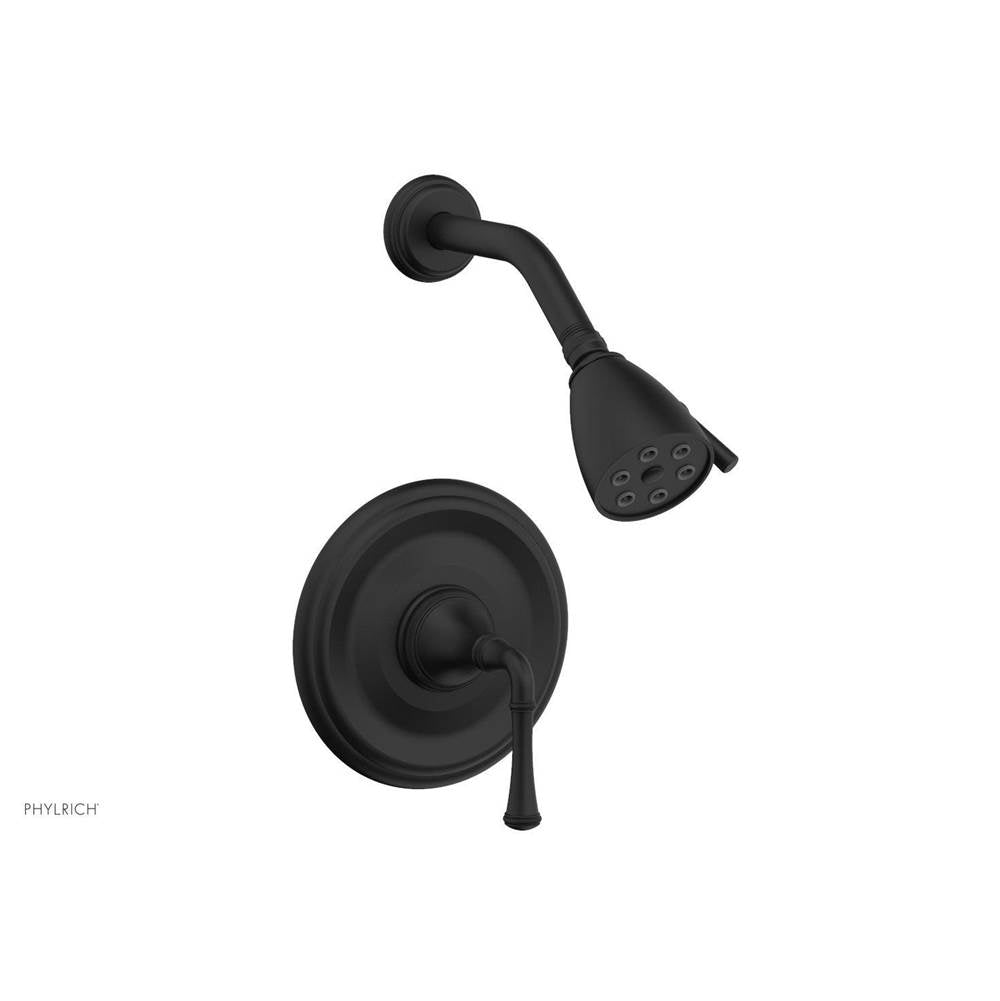 Phylrich - COINED Pressure Balance Shower Set - Lever Handle 208-21 - Matte Black