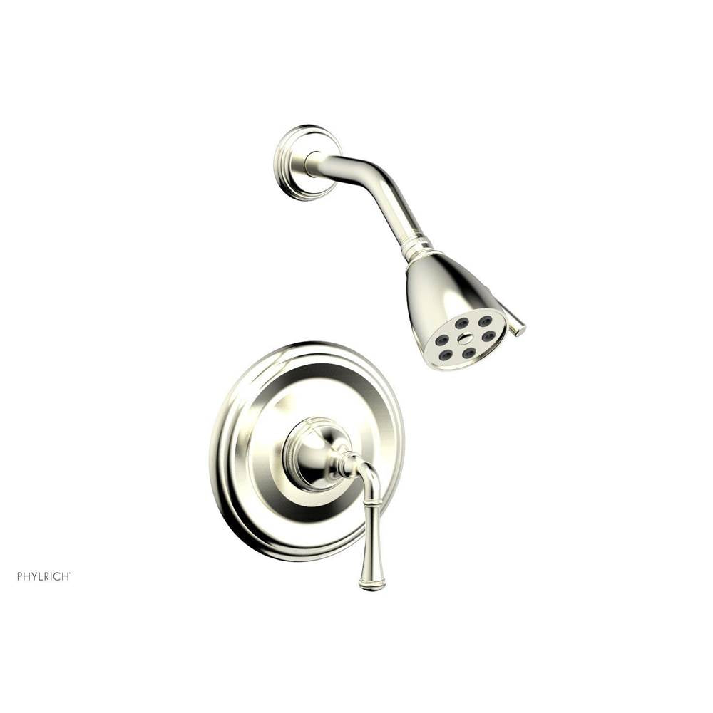 Phylrich - COINED Pressure Balance Shower Set - Lever Handle 208-21 - Satin Nickel