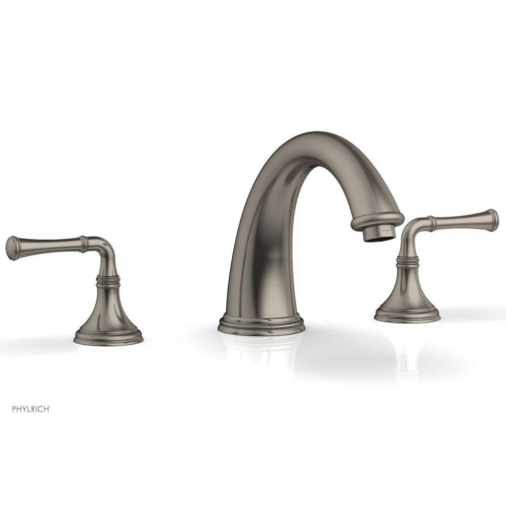 Phylrich - COINED Deck Tub Set - Lever Handles 208-40 - Burnished Nickel