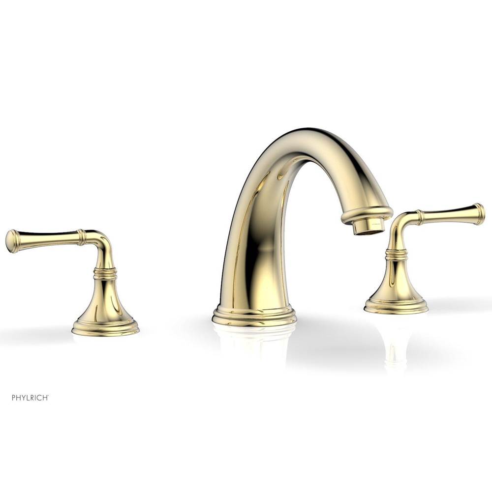 Phylrich - COINED Deck Tub Set - Lever Handles 208-40 - Polished Chrome