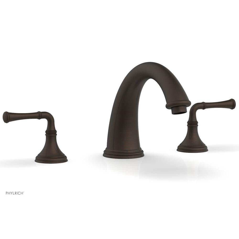 Phylrich - COINED Deck Tub Set - Lever Handles 208-40 - Antique Bronze