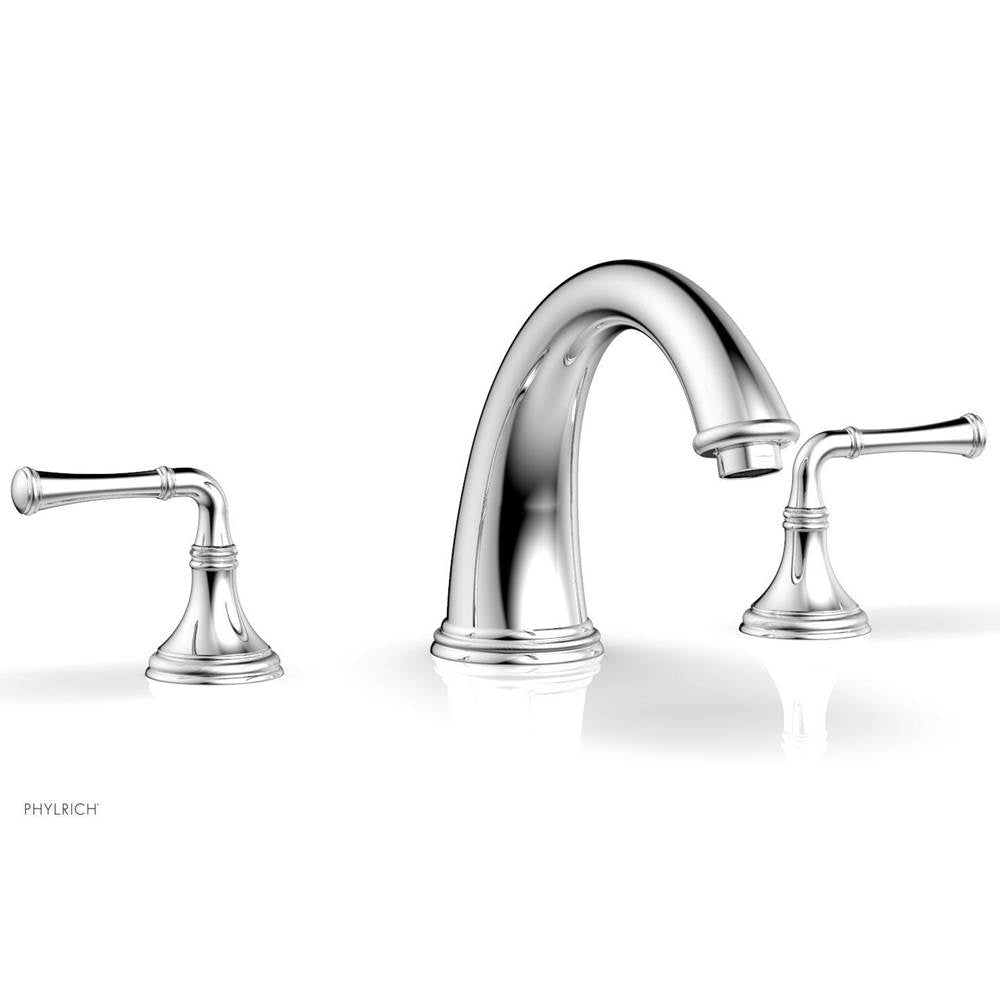 Phylrich - COINED Deck Tub Set - Lever Handles 208-40 - Satin Brass