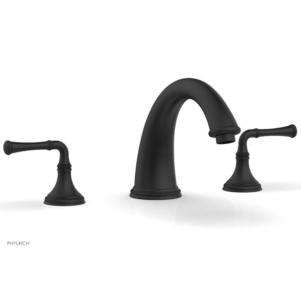 Phylrich - COINED Deck Tub Set - Lever Handles 208-40 - Satin Nickel
