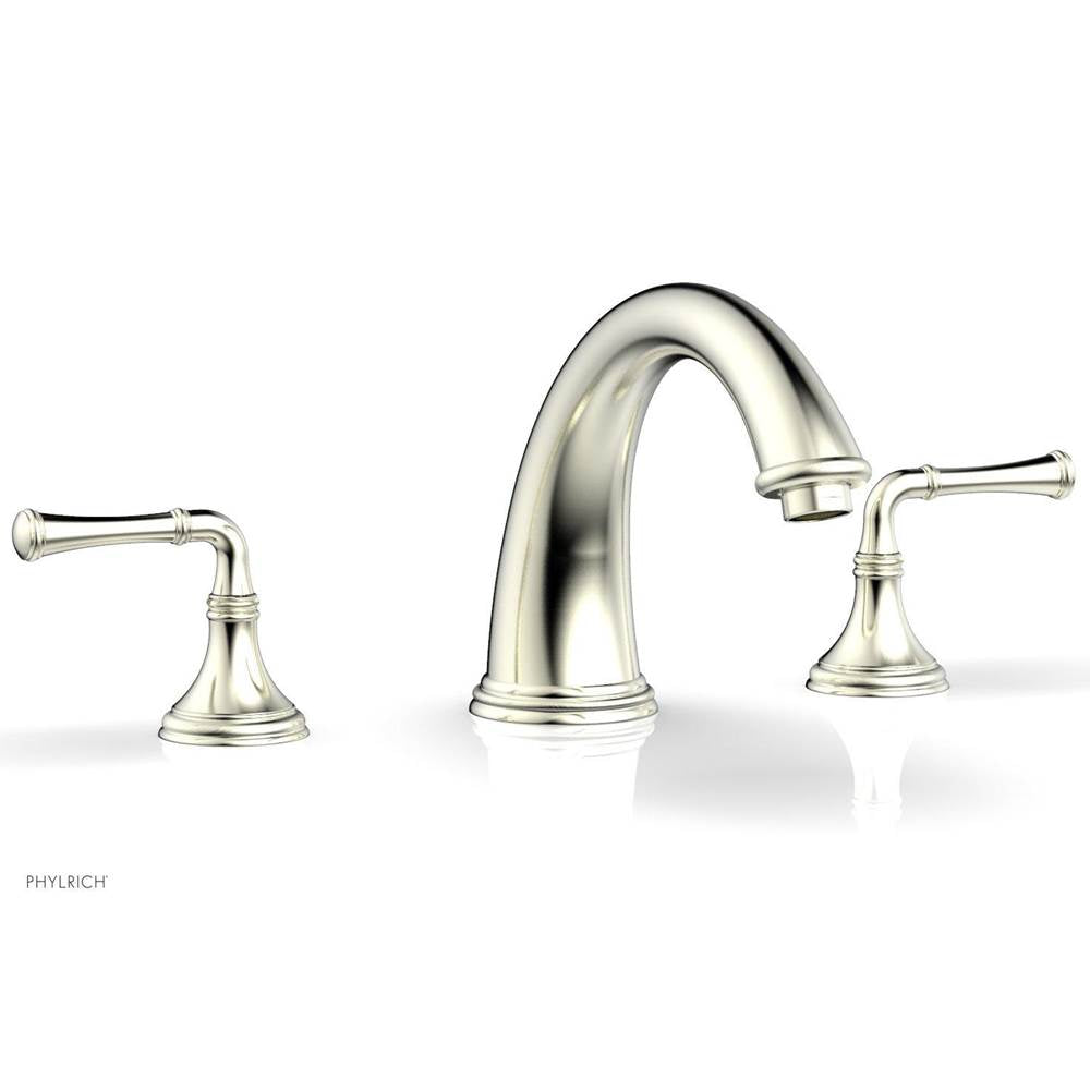 Phylrich - COINED Deck Tub Set - Lever Handles 208-40 - Polished Brass