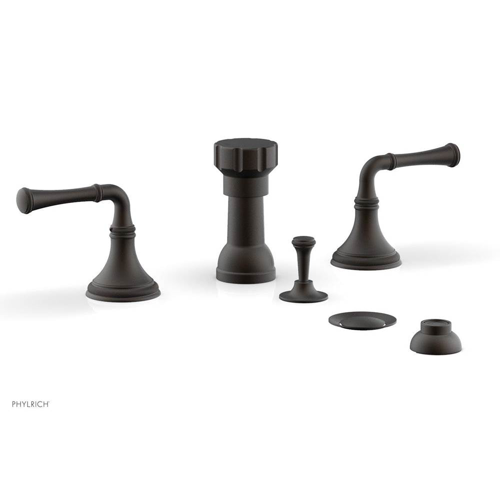 Phylrich - COINED Four Hole Bidet Set 208-60 - Oil Rubbed Bronze