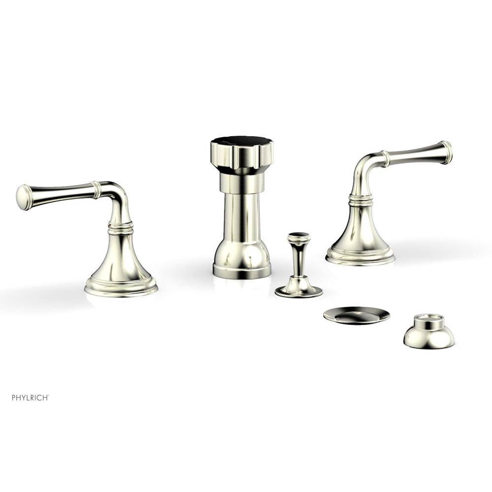 Phylrich - COINED Four Hole Bidet Set 208-60 - Satin Nickel
