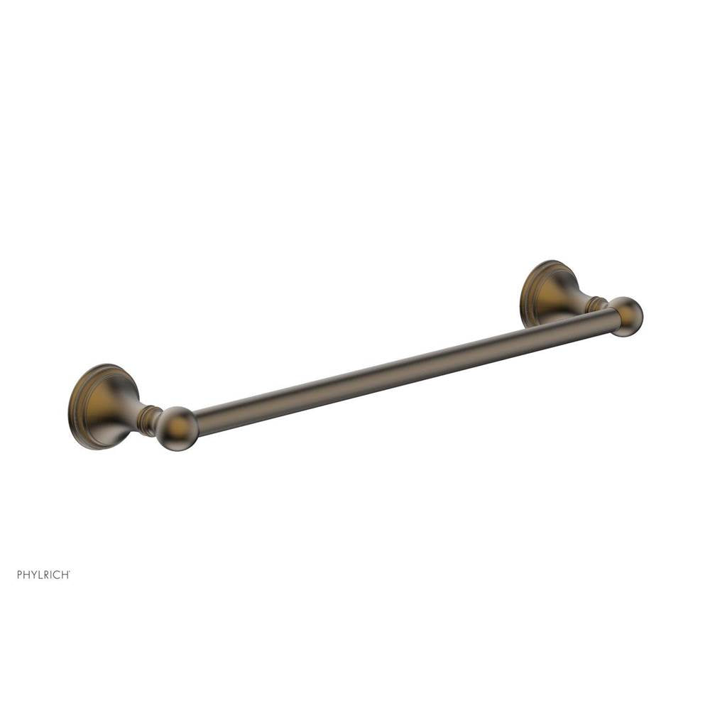 Phylrich - COINED 18'' Towel Bar 208-70 - Old English Brass