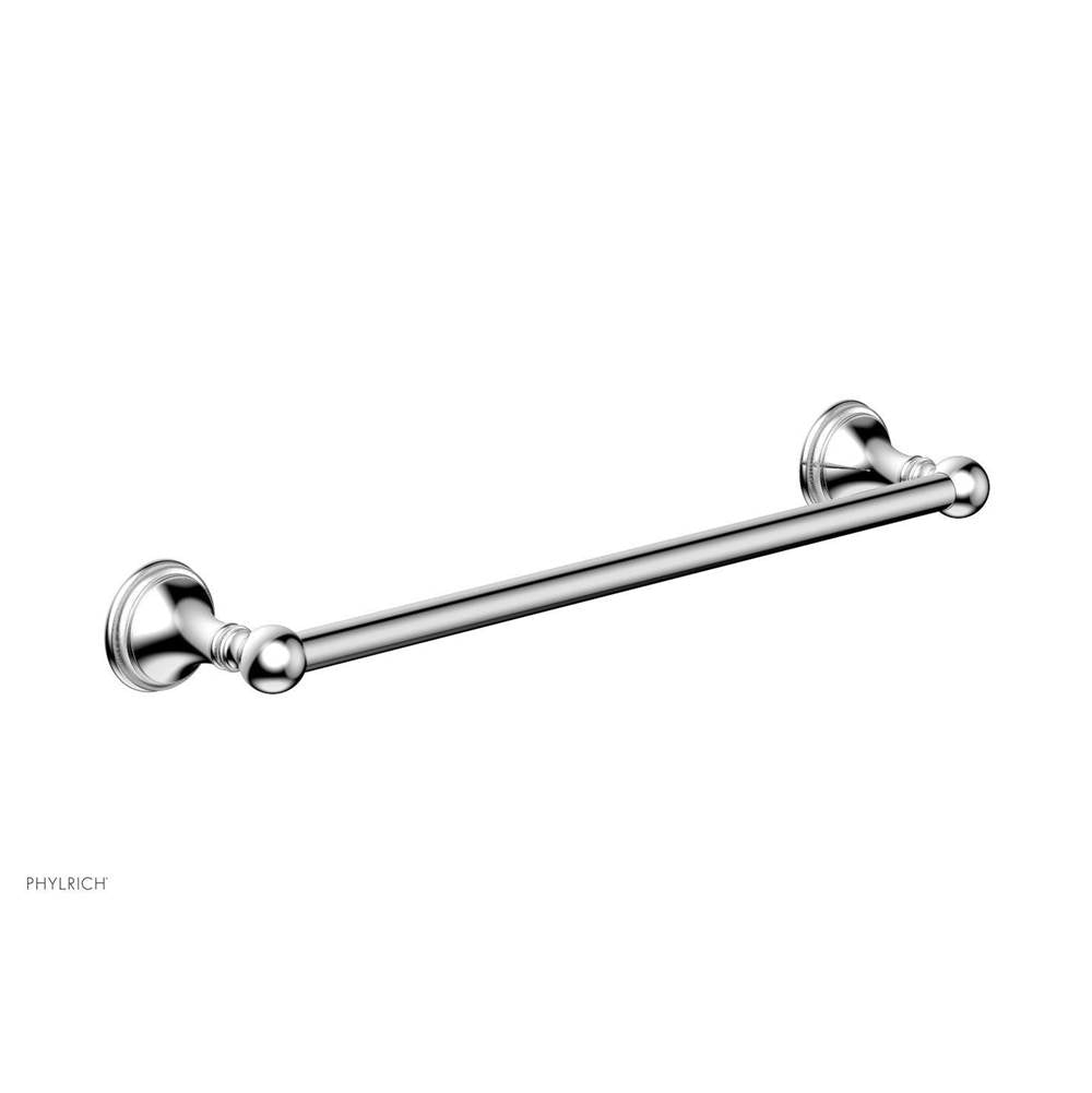Phylrich - COINED 18'' Towel Bar 208-70 - Polished Chrome