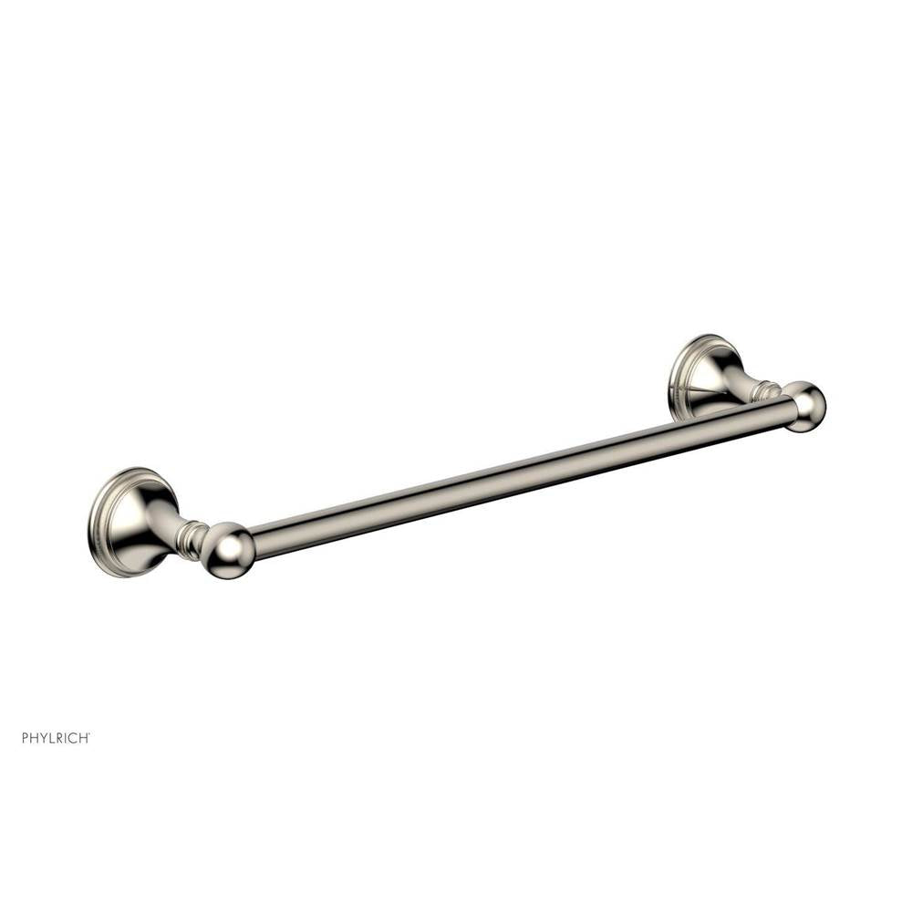 Phylrich - COINED 18'' Towel Bar 208-70 - Polished Nickel