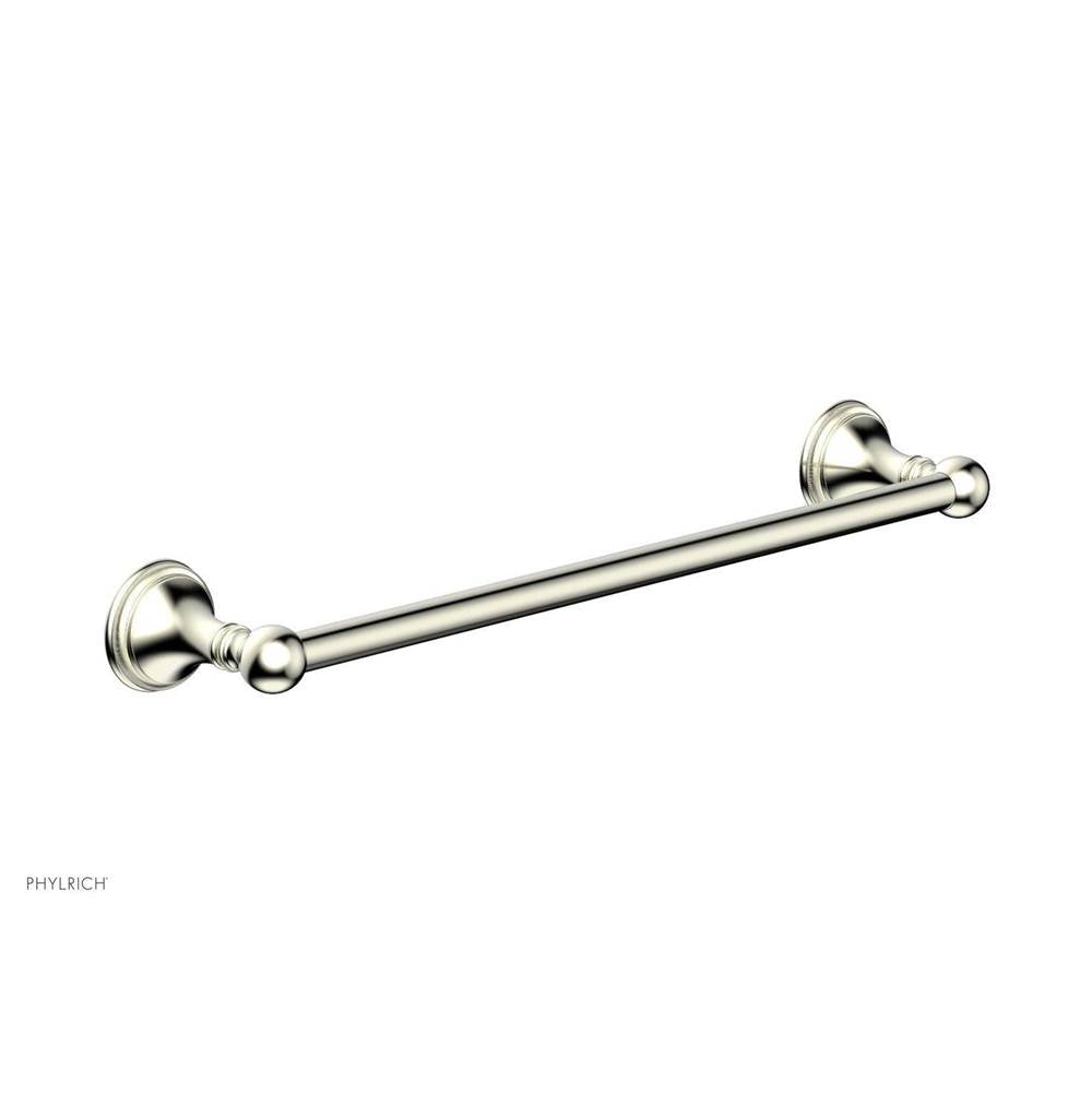 Phylrich - COINED 18'' Towel Bar 208-70 - Satin Nickel