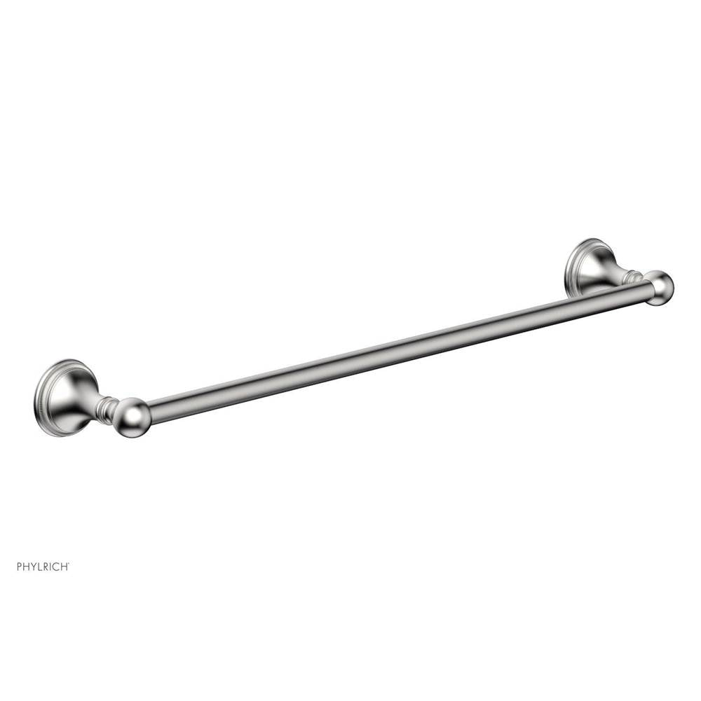 Phylrich - COINED 24'' Towel Bar 162-71 - Satin chrome