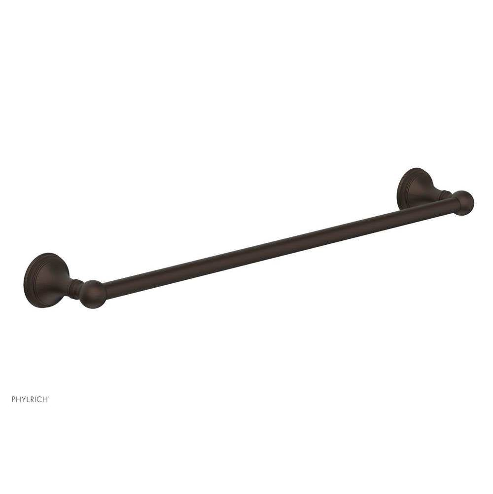 Phylrich - COINED 24'' Towel Bar 162-71 - Antique Bronze