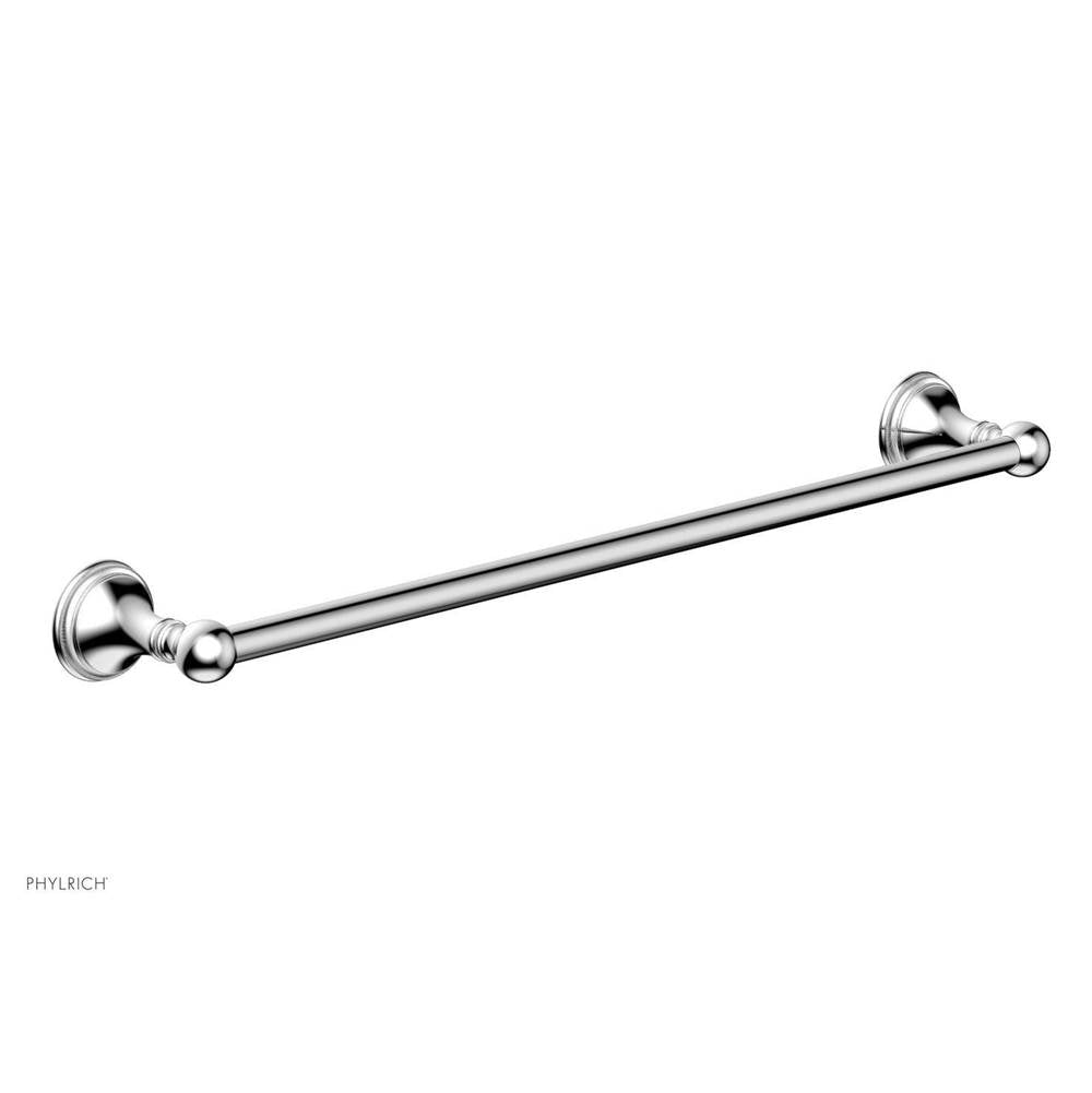 Phylrich - COINED 24'' Towel Bar 162-71 - Satin Brass