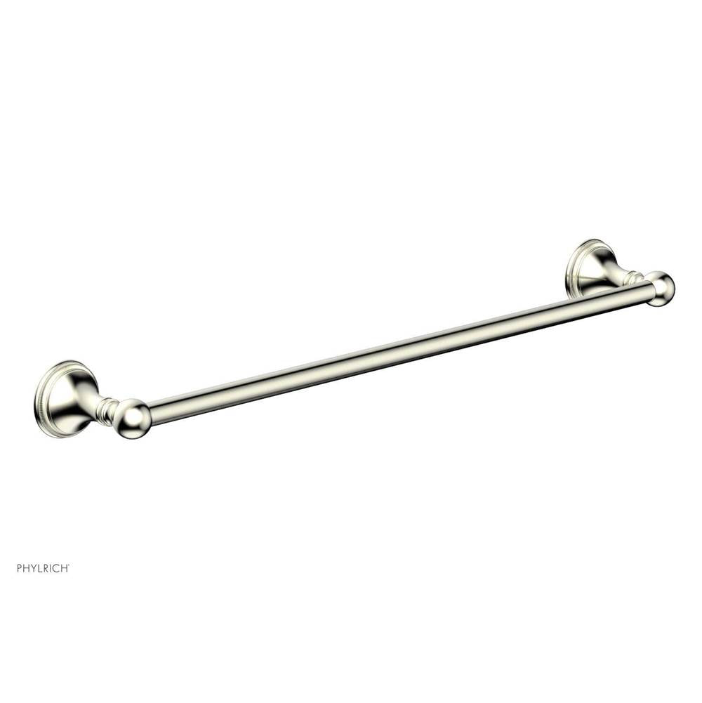 Phylrich - COINED 24'' Towel Bar 162-71 - Polished Chrome