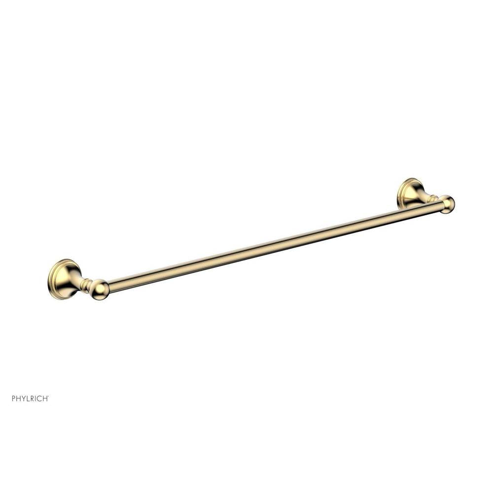 Phylrich - COINED 30'' Towel Bar 208-72 - Polished Nickel