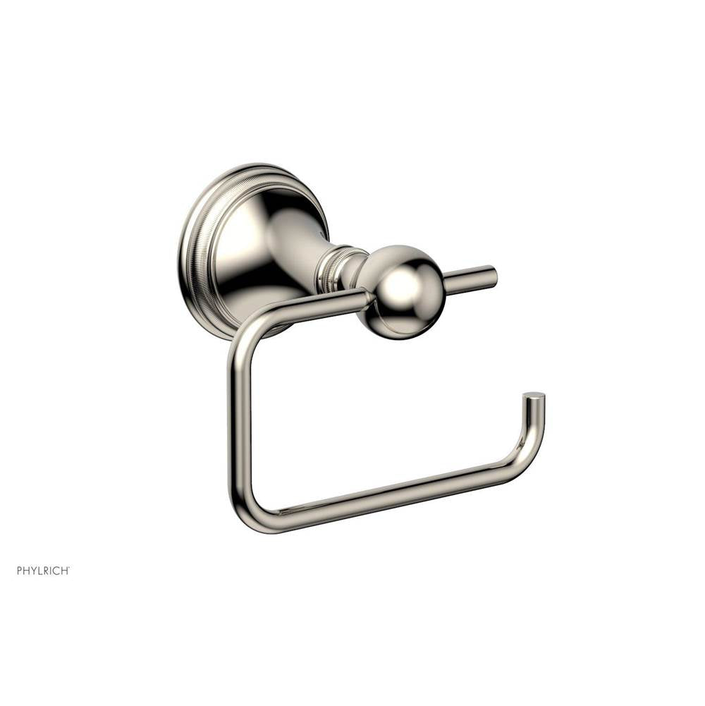 Phylrich - COINED Single Post Paper Holder 208-74 - Polished Nickel