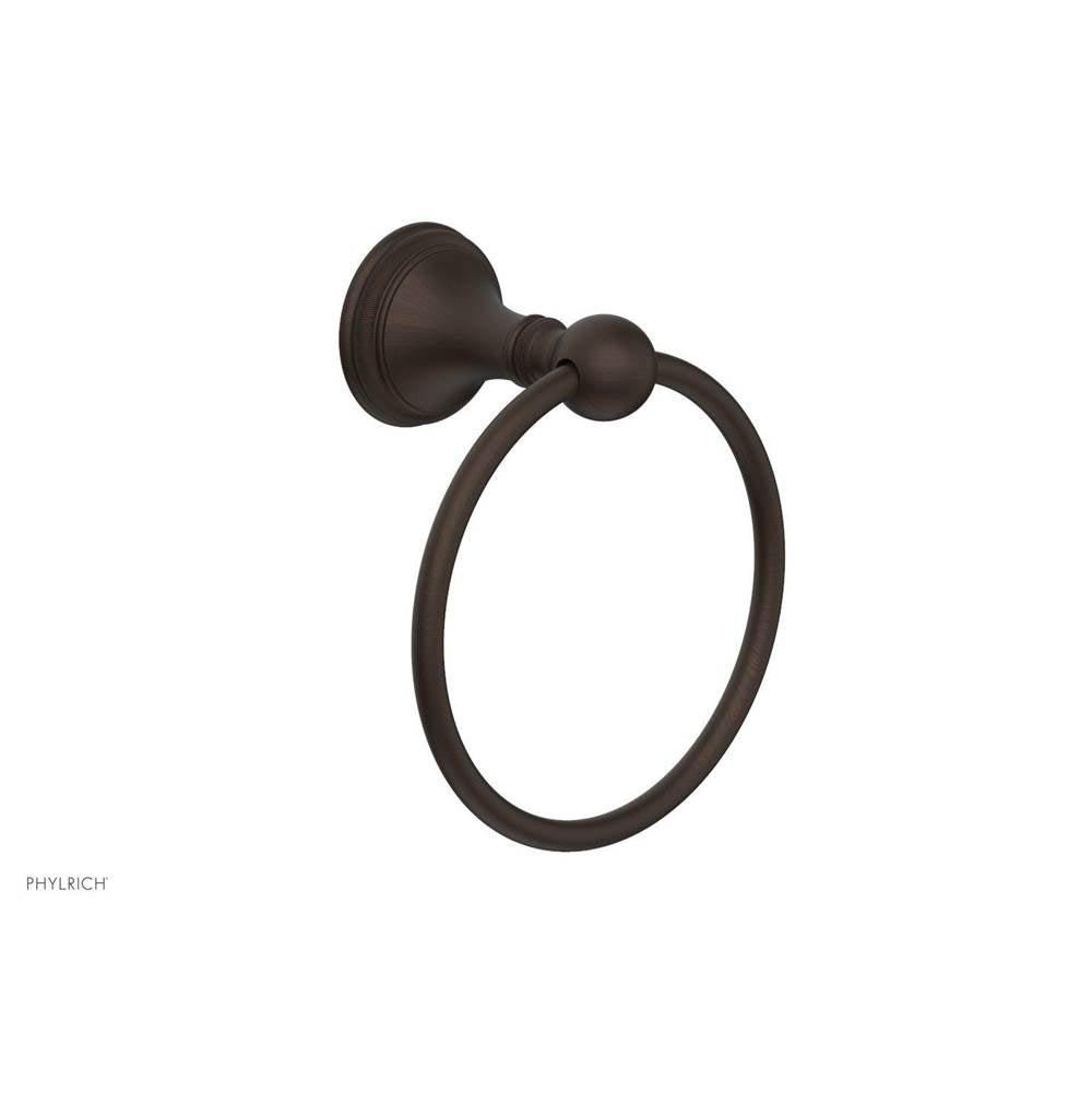 Phylrich - COINED Towel Ring 208-75 - Antique Bronze