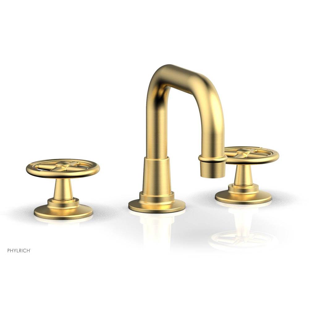 Phylrich - Ws Faucet Works, Low Spt, Cross Handles - Burnished Gold