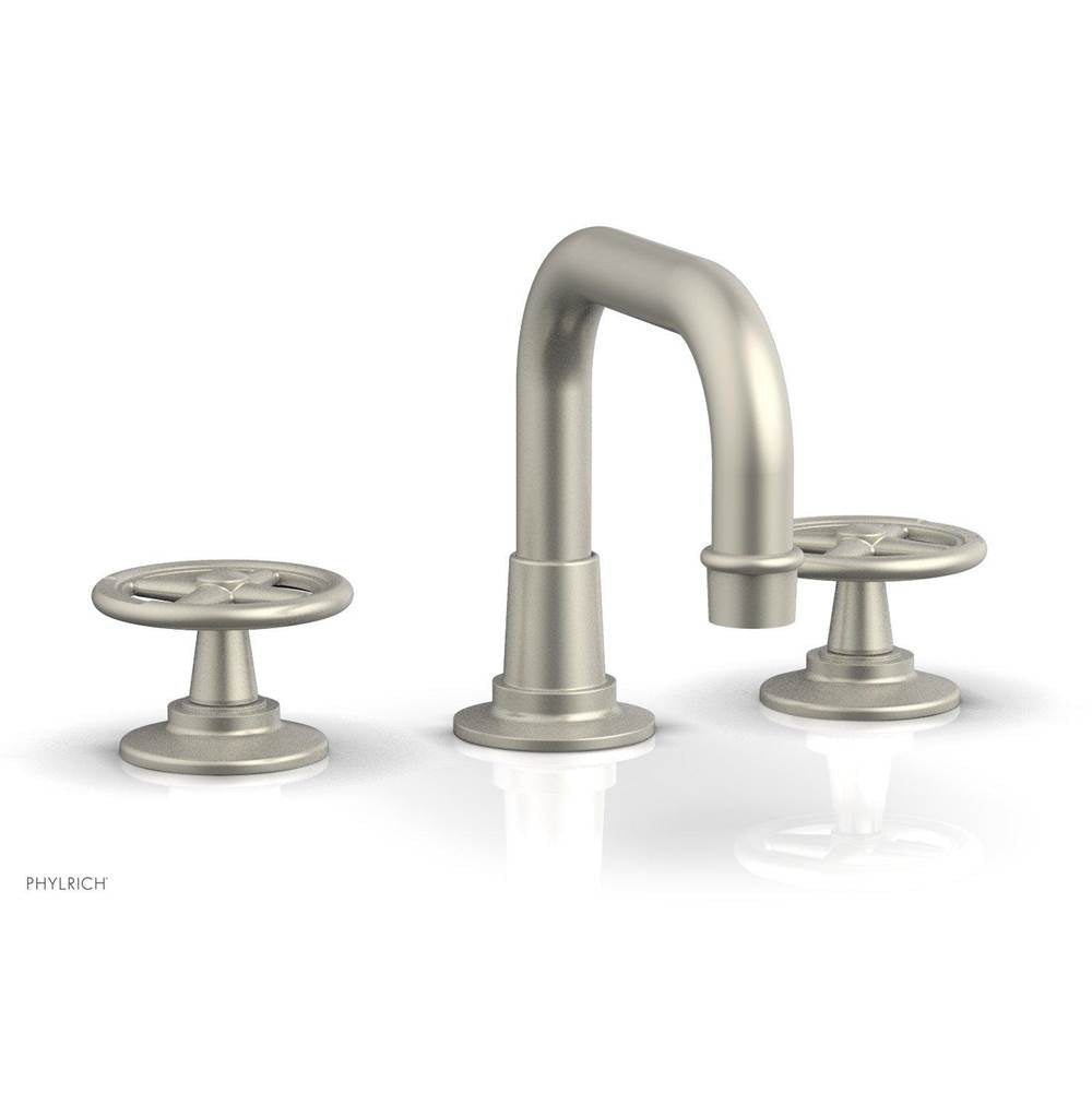 Phylrich - Ws Faucet Works, Low Spt, Cross Handles - Burnished Nickel