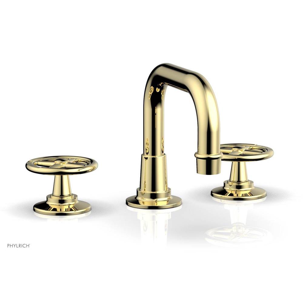 Phylrich - Ws Faucet Works, Low Spt, Cross Handles - Polished Brass