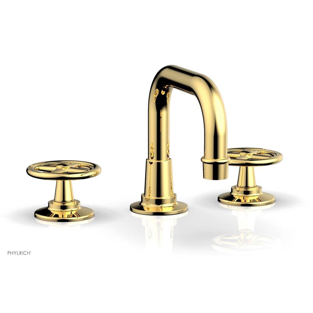 Phylrich - Ws Faucet Works, Low Spt, Cross Handles - Polished Gold
