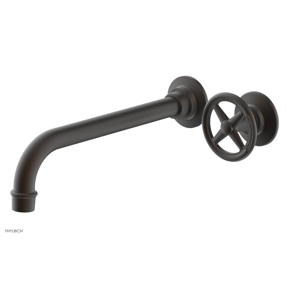 Phylrich - Single Hdl W/L W 10'' Spt Works Cross - Oil Rubbed Bronze