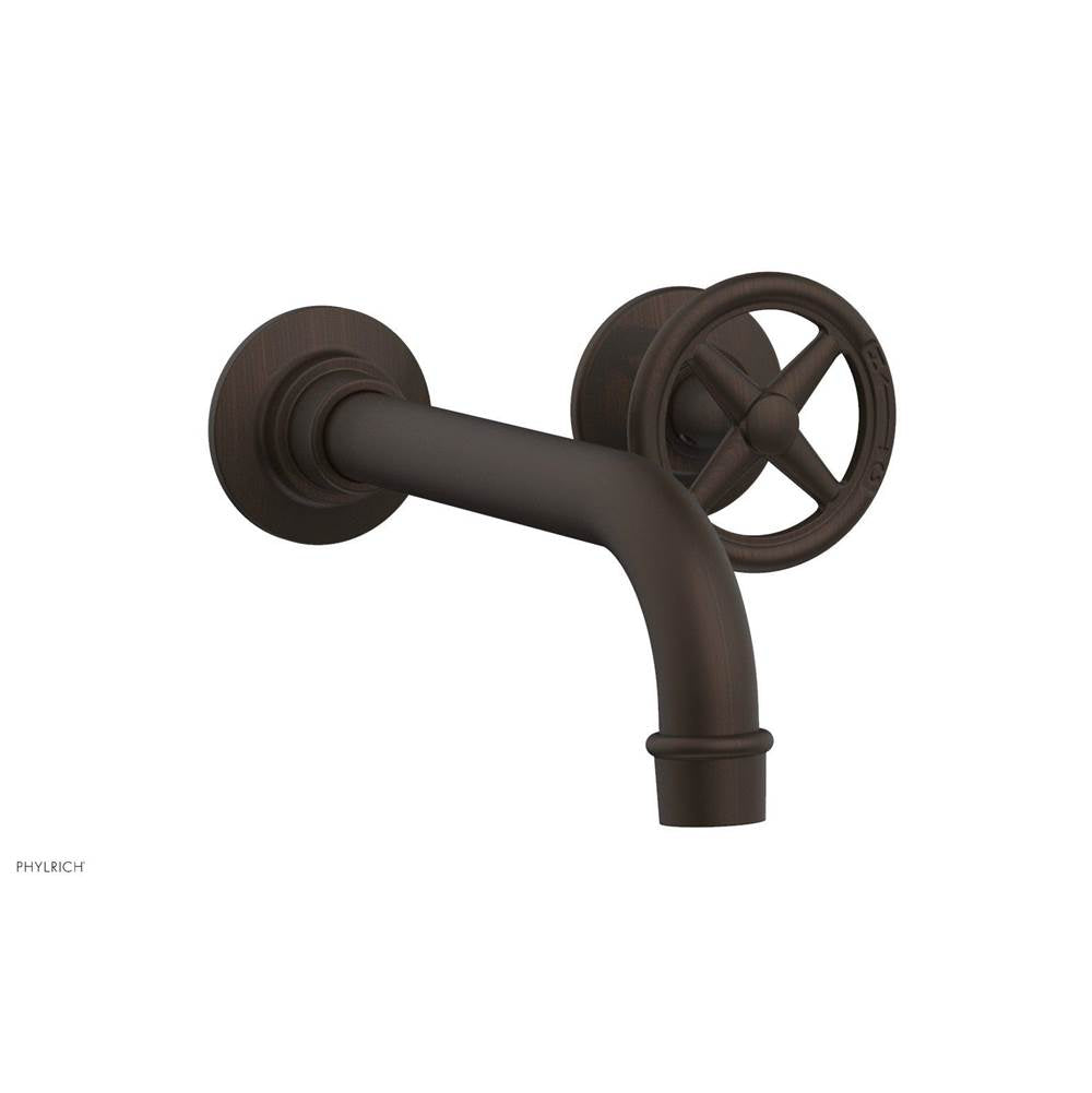 Phylrich - Wall Lav Single Works, Cross Handle - Antique Bronze