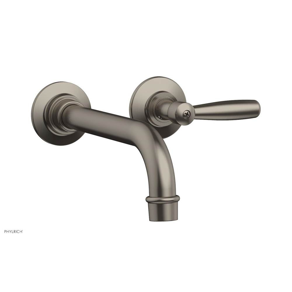 Phylrich - Wall Lav Single Works, Lever Handle - Pewter