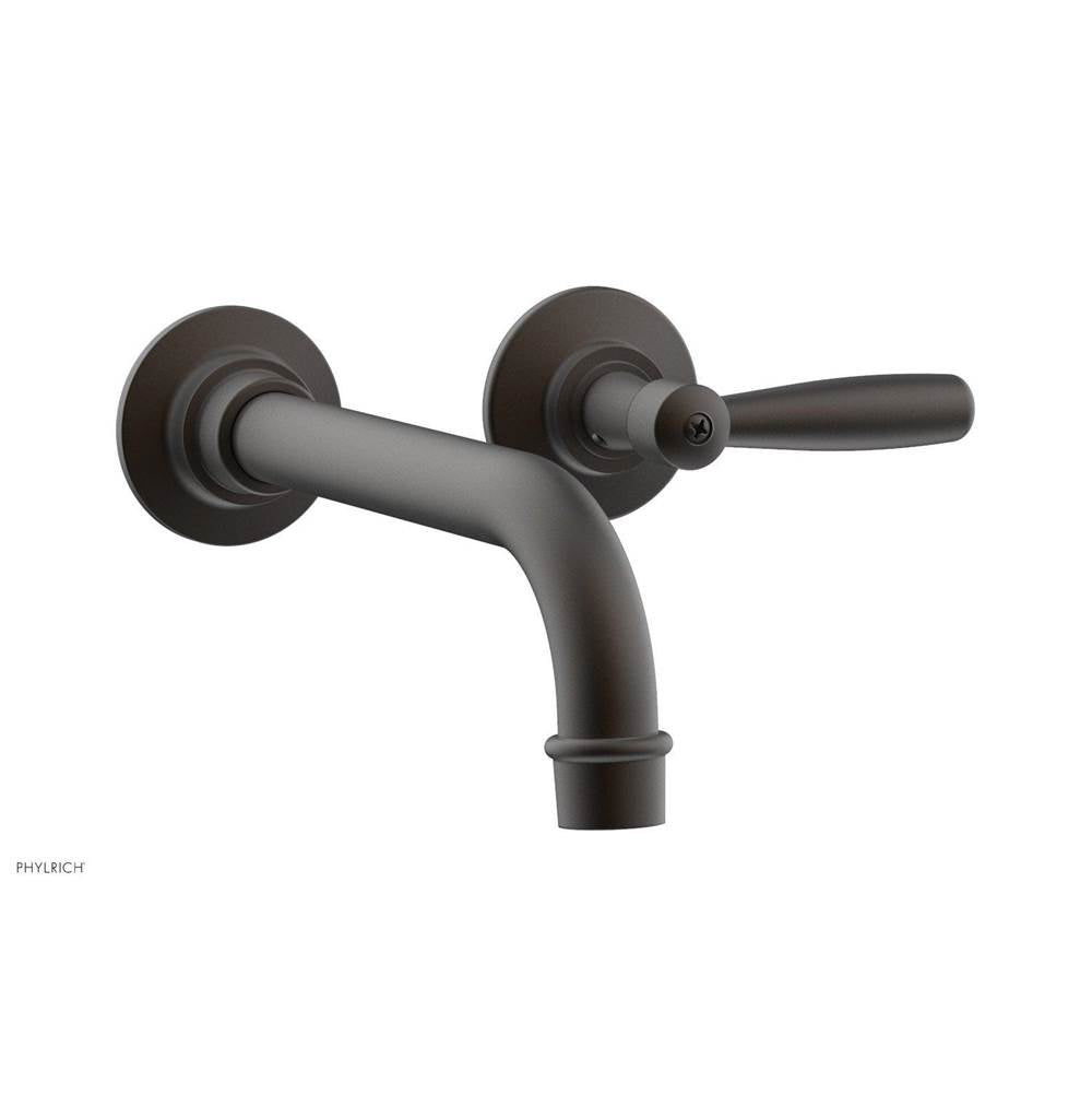 Phylrich - Wall Lav Single Works, Lever Handle - Old Rubbed Bronze