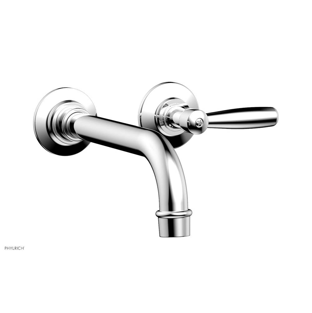 Phylrich - Wall Lav Single Works, Lever Handle - Polished Chrome