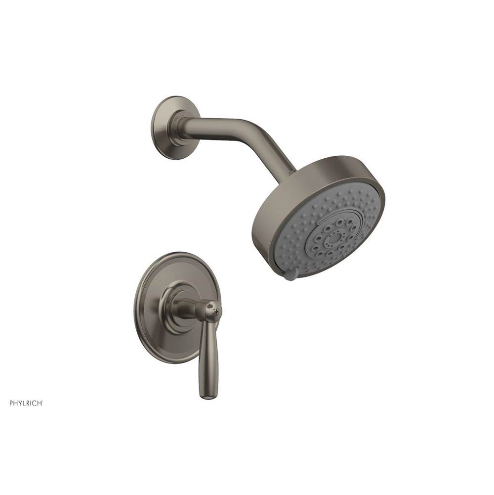 Phylrich - Pb Shwr Kit Works, Lever Handle - Pewter