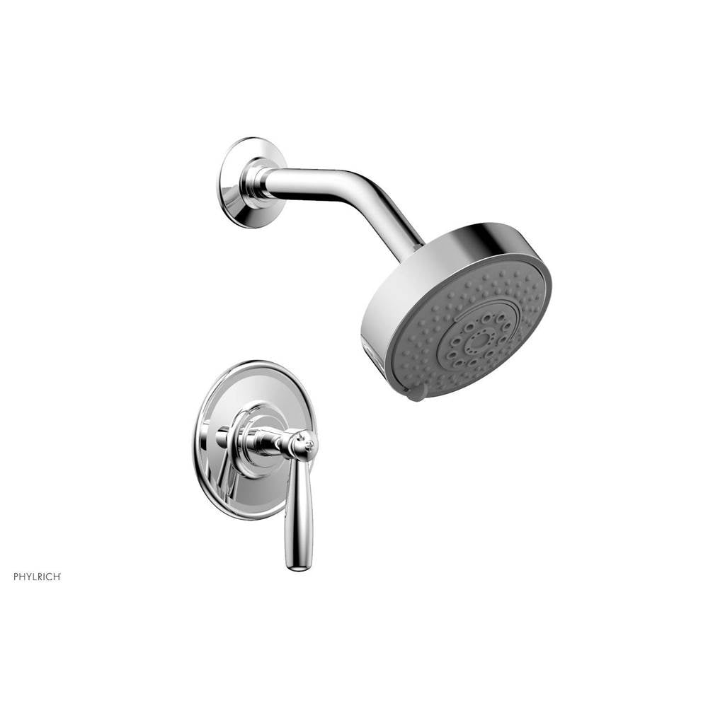 Phylrich - Pb Shwr Kit Works, Lever Handle - Polished Chrome