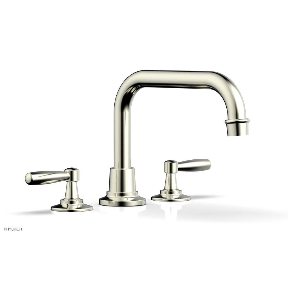 Phylrich - Deck Tub Set Works, Lever Handle - Matte Black