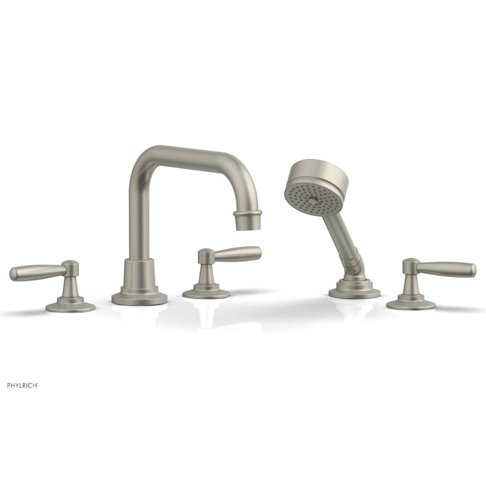 Phylrich - Deck Tub Set Works W/ Hs, Lever Handle - Pewter