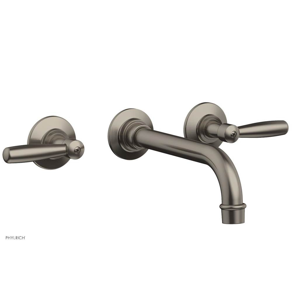 Phylrich - Wall Tub Set Works, Lever Handle - Pewter