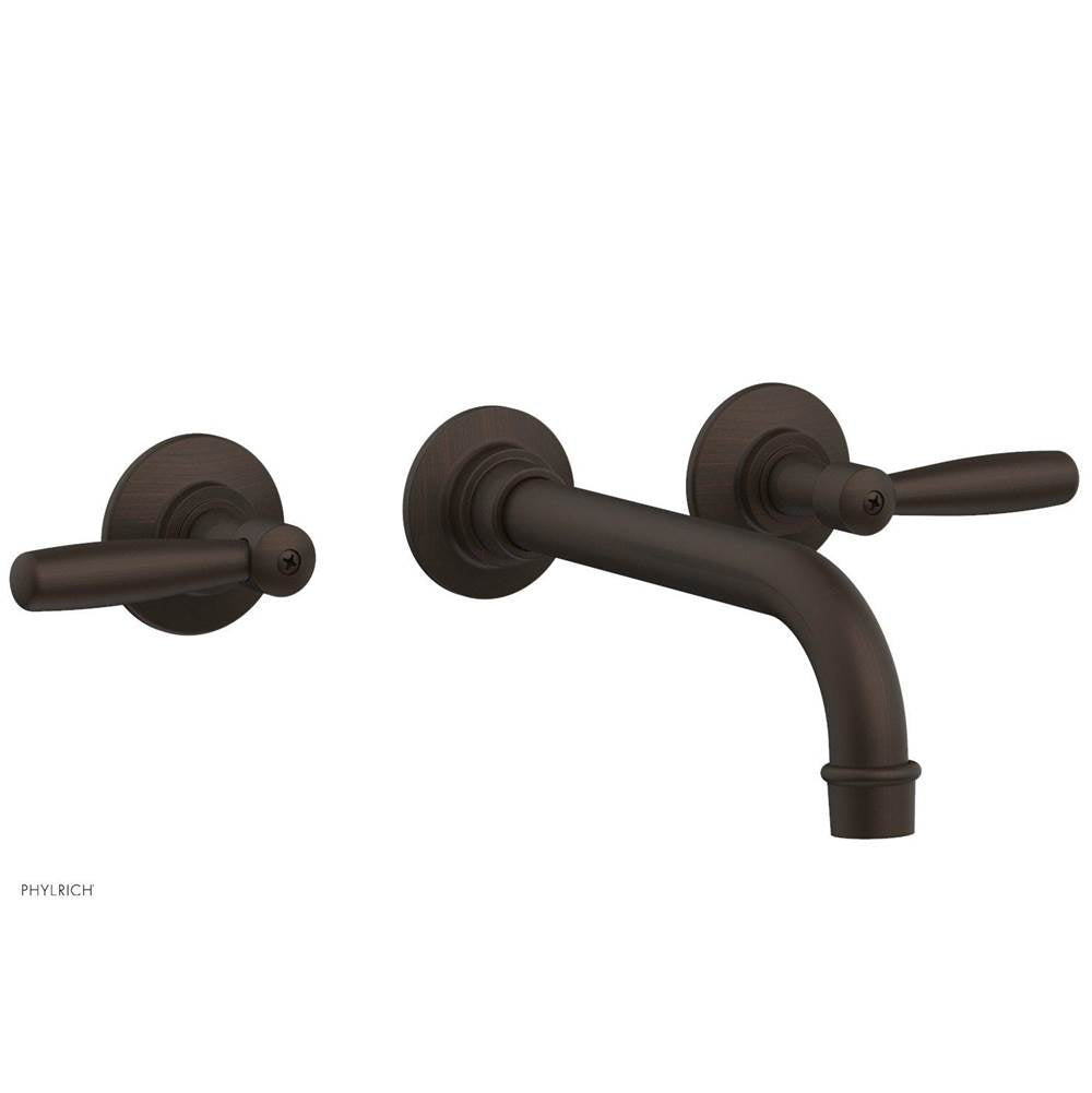 Phylrich - Wall Tub Set Works, Lever Handle - Antique Bronze