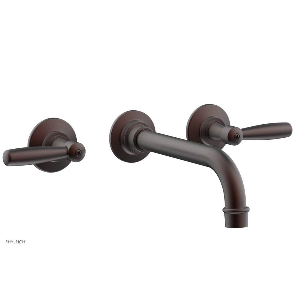 Phylrich - Wall Tub Set Works, Lever Handle - Weathered Copper