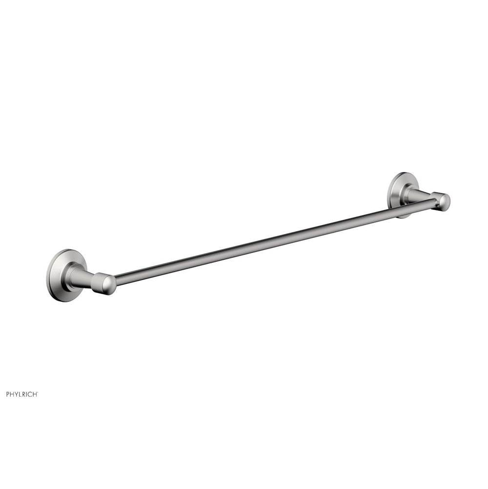 Phylrich - 24'' Works Towel Bar - Satin chrome