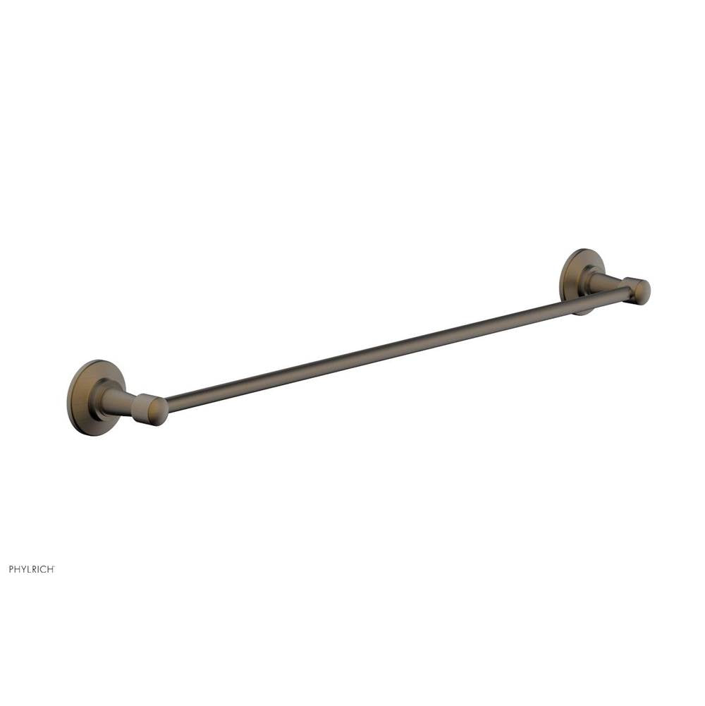 Phylrich - 24'' Works Towel Bar - Old English Brass