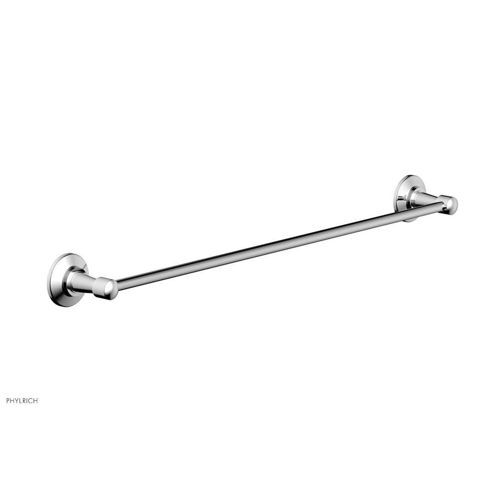 Phylrich - 24'' Works Towel Bar - Polished Chrome