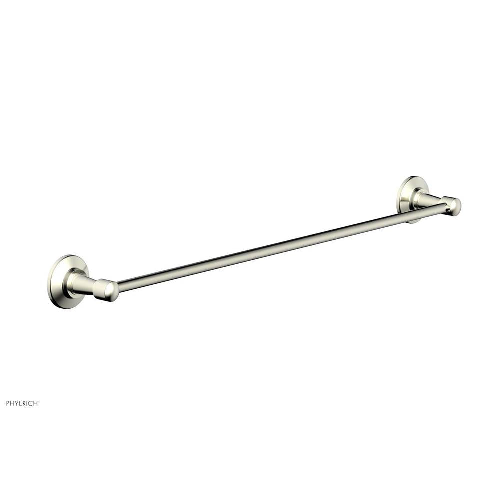 Phylrich - 24'' Works Towel Bar - Satin Nickel