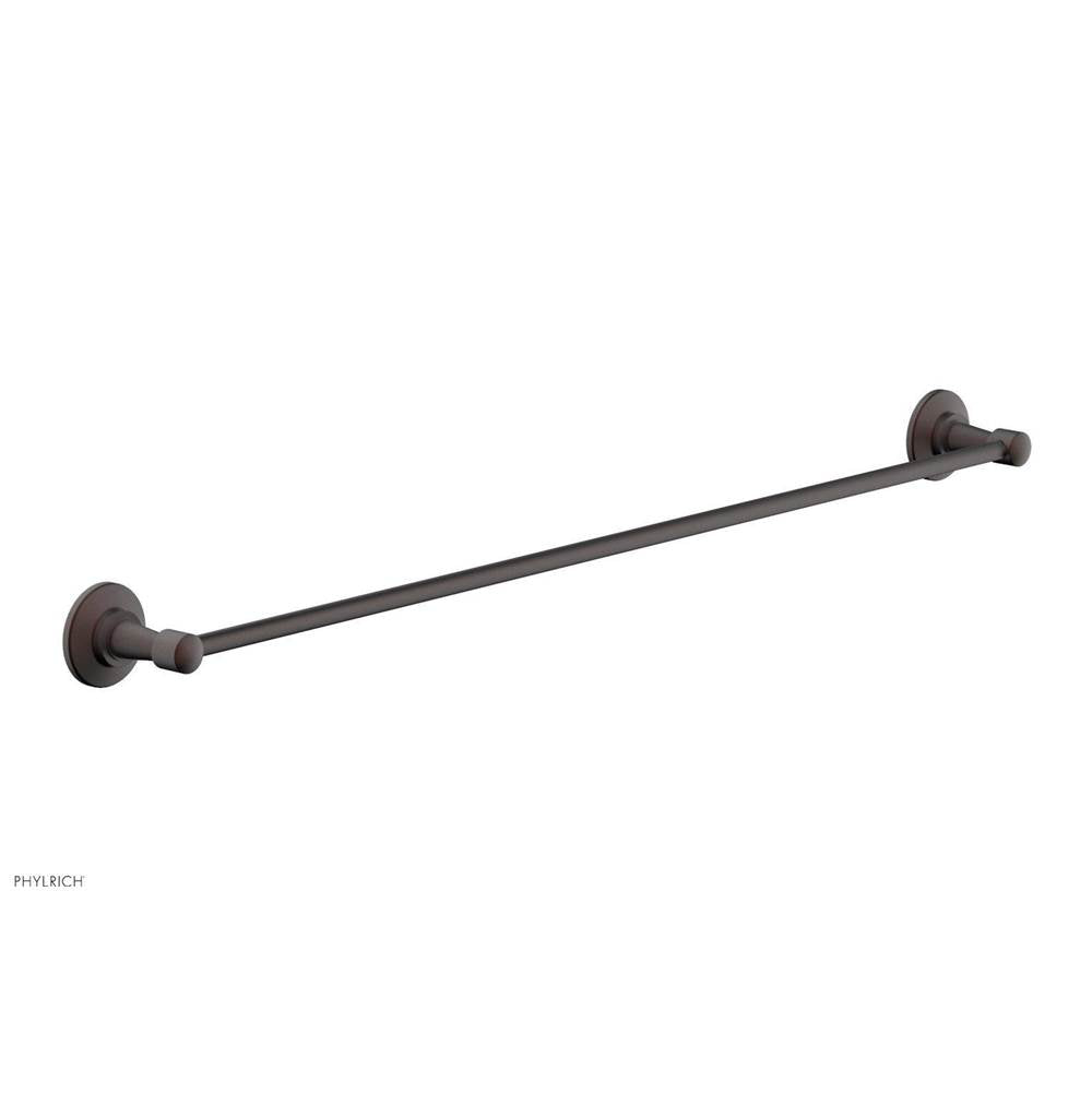 Phylrich - 30'' Works Towel Bar - Weathered Copper