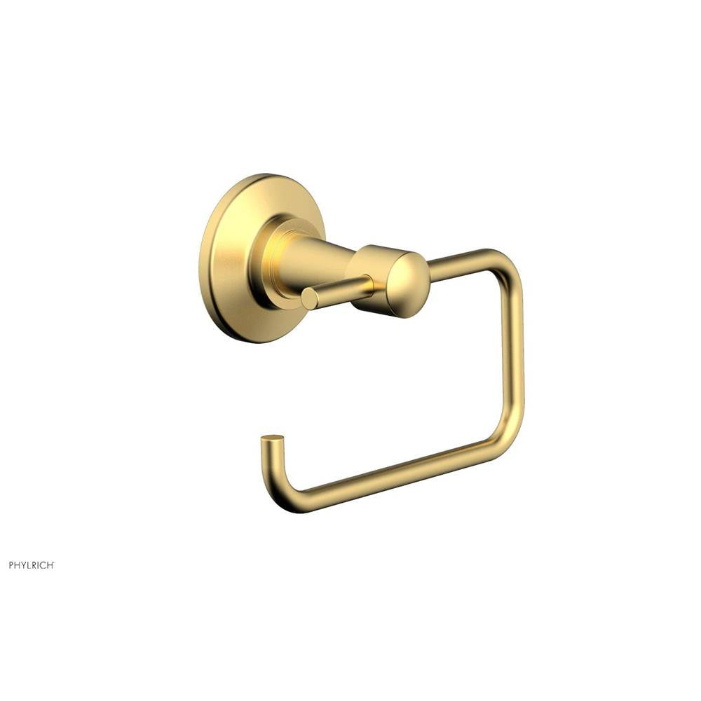Phylrich - Single Post Paper Holder, Works - Burnished Gold