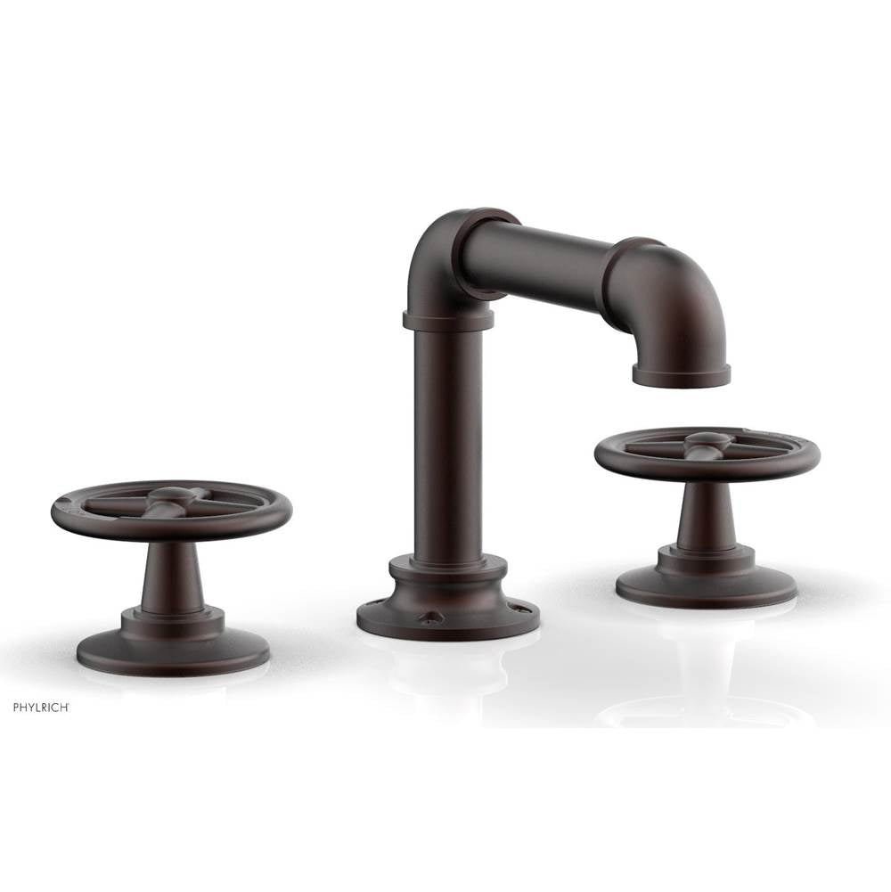 Phylrich - Ws Faucet Works, Square Spt, Cross Handles - Weathered Copper