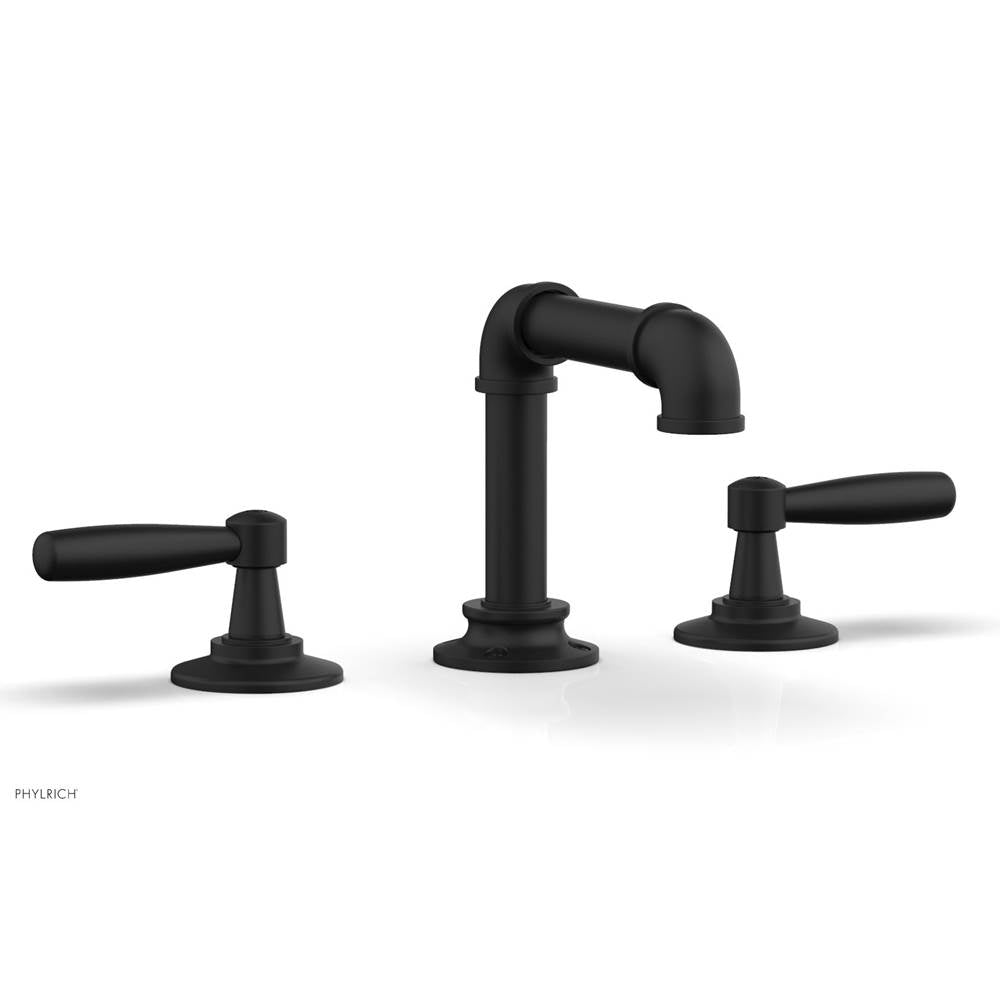 Phylrich - Ws Faucet Works, Square Spt, Lever Handles - Matte Black