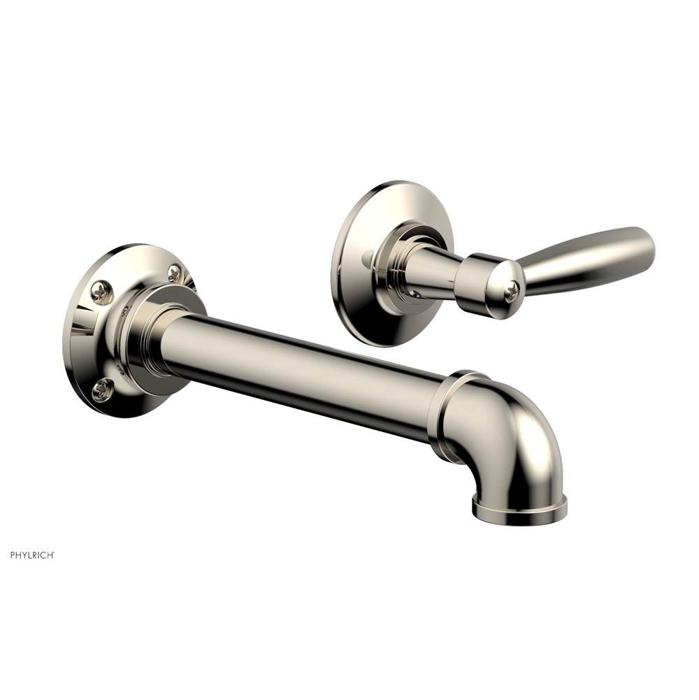 Phylrich - Wall Lav Single Works Industrial, Lever Handle - Polished Nickel